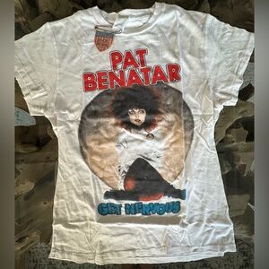 RARE MADEWORN NWT MadeWorn Pat Benatar 1982 Tee in Off White—XS